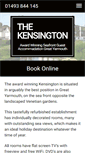Mobile Screenshot of kensington-hotel.co.uk